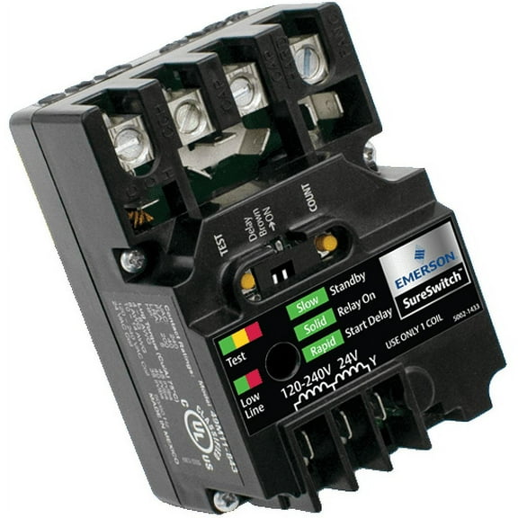 Emerson 49M11-843 SureSwitch Multi-Volt Switch Relay, replacement for 49P11-843
