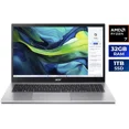 thumbnail image 1 of Pre-Owned ACER AG15-21PT-R79L Aspire 15.6" FHD Touchscreen Ryzen 5 7520U 2.8GHz Intel UHD Graphics 8GB RAM 512GB SSD Win 11 Home Pure Silver, 1 of 1