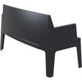 thumbnail image 2 of Compamia Box Resin Outdoor Bench - Multiple Colors Available, 2 of 4