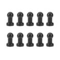 thumbnail image 2 of 10PCS Trampoline Leg Caps - Black Plastic Pole Covers 3.35"x1.97" - Replacement Trampoline Tube Protectors for Various Models - Heavy Duty Top Hat Design for Mini & Standard Trampolines,Easy Install, 2 of 7