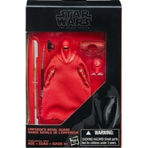 Star Wars The Black Series Emperor's Royal Guard Action Figure, Crimson, 375 inch, 7 Accessories