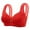 Red, variant on Tbopshirt Bras for Women,Women Bras Plus Size Comfortable Breathable Anti-exhaust Base Solid Non-Steel Ring Non-Magnetic Buckle Beauty Back Underwear
