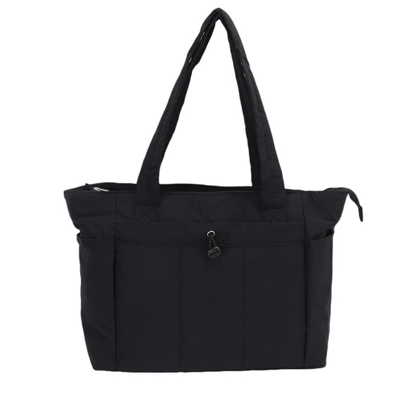 Sorven Padded Tote Bag Bag Women Tote Bag Lightweight Oxford Fabric Laptop Bag Padded Handbag with Zipper Closure Multiple Pockets for Daily Work