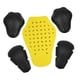 thumbnail image 1 of 5 piezas de chaquetas de motociclista, conjunto de , almohadillas de , protección integrada Universal extraíble, protección de codo,, 1 of 9