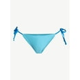 thumbnail image 5 of No Boundaries Contrast Side-Tie Bikini Bottoms, Women’s, 5 of 5