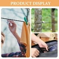 thumbnail image 3 of Raindrops Portable Clothesline for Home Made of PP Black Color Great for Travel Camping 10.5ft, 3 of 8