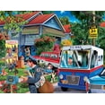 thumbnail image 2 of Rompecabezas de 1000 piezas White Mountain Puzzles It's The Mailman, 2 of 2