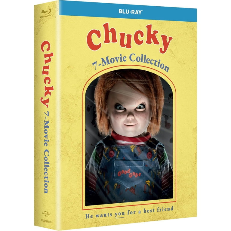 Chucky 7-Movie Collection, Child's Play horror series, 7-disc set