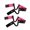 Rose Red 3cm, variant on 2 Piece Elastic Headbands Secure Fastening Stretchable Hair Accessory For Adults