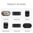 thumbnail image 4 of LED Digital Alarm Clock 5.5 inch Large Display Mirror Surface, 4 of 8