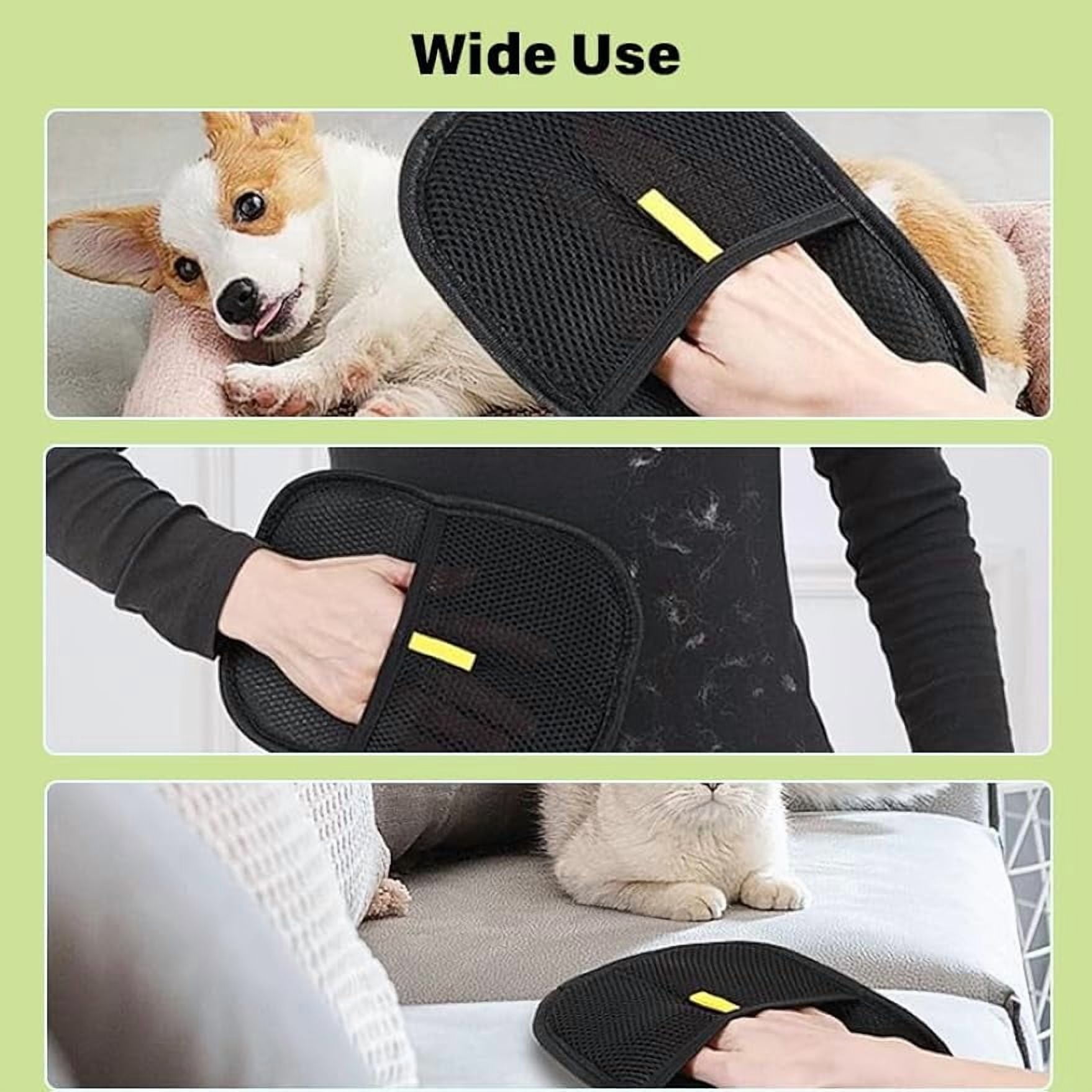 Purepath Hair Removal Glove, Pet Hair Removal Glove for Dogs & Cats, Pure Path Hair Remover Glove for Pet, Electrostatic Pet Hair Gloves for Clothing, Bed, Couch, Carpet, Car Seat