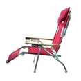thumbnail image 6 of Ostrich Altitude 3 in 1 16-Inch Lounge Reclining Beach Chair, Pink (3 Pack), 6 of 12