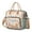 Beige-6, variant on Cottagecore Fungi Insulated Lunch Box - Large Waterproof Thermal Tote, Whimsical Mushroom Design, Multi-Pocket Organization for Men Women, Leakproof Picnic Bag