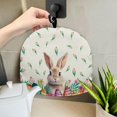 thumbnail image 3 of HELLHERO Teapot Dust Cover Flowers 1Pcs Insulation Easy to Use & Clean, Rabbit Easter Egg Pattern, 3 of 6