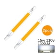 thumbnail image 1 of Bombillas Led 15W 118Mm Bombilla Led Cob 110V 230 V Reemplazar Lámpara Halógena Blanco Cálido Blanco Frío 2 Uds R7S Advancent HA024527-04, 1 of 5