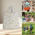 thumbnail image 5 of Unique Bargains 1 Set Travel Recycle Shopping Bag Lightweight Shoulder Bag Nylon Shopping Bag Multicolor, 5 of 6