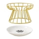 thumbnail image 1 of Comedero elevado para perros y gatos con soporte para todas las razas, tamaño pequeño y mediano. dorado, 1 of 9