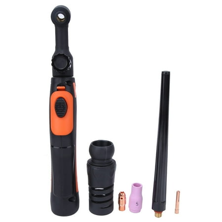 

2024 Big sale TIG Welding Torch Consumables Head Body Collet Ceramic Nozzle Long Back Cap KitTIG-9V
