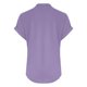 thumbnail image 4 of Vestidos Casuales Para Mujer, Blusas De Mujer De Moda Suéter de mujer de color liso de imitación de lino y lino con hombros descubiertos y cuello en V de manga corta a la moda, 4 of 5