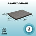 thumbnail image 3 of Okuna Outpost Packing Foam Sheets - Closed-Cell Polyethylene Inserts & Foam Dividers for Cases - Custom Craft Projects & Craft Sheets - 16 x 12 x 1 in, Pack of 2, 3 of 8