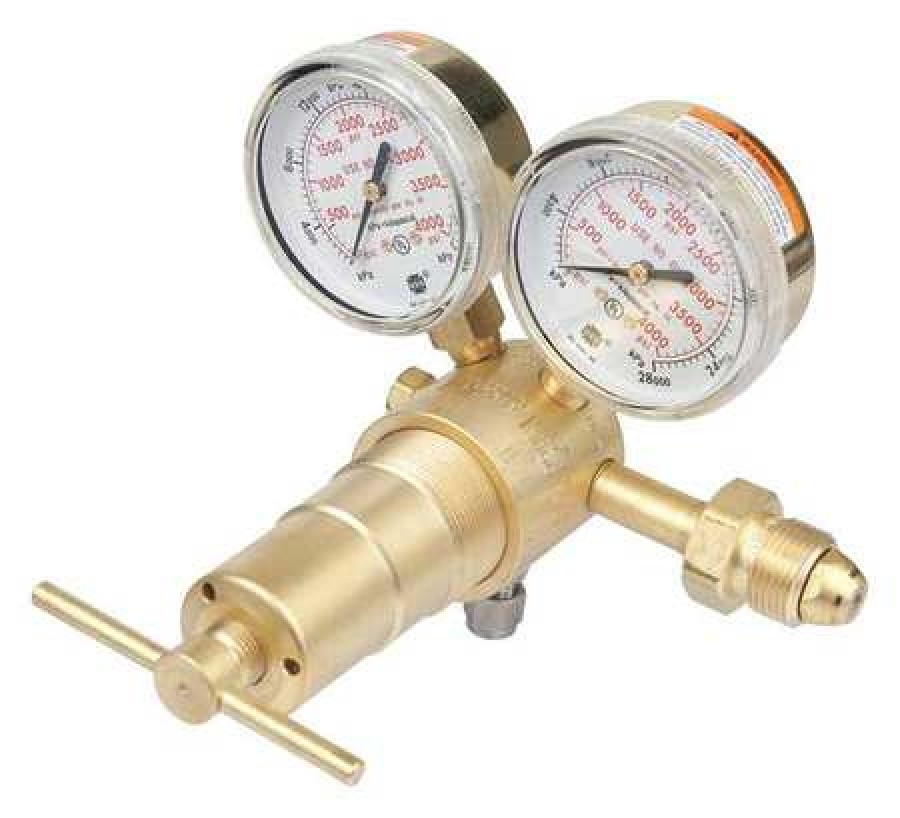 VICTOR 0781-1450 Gas Regulator, Single Stage, CGA-680, 200 to 3000 psi ...