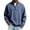 Navy,#012, variant on Quarter Zip Sweatshirt for Men Waffle Knitted Pullover Casual Long Sleeve Lapel Polo Sweatshirts Fall Winter Jackets,2XL