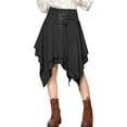 thumbnail image 2 of Summer Skirts For Women Sevevn Women's Summer Solid Color Hallowmas Fashion Skirt Spring Skirts For Women 2025, 2 of 7