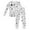 h-White, variant on Gelikeya Boys Girls Colorable Halloween Pajamas Long/short Sleeves Tops and Pants 2pcs Outfit Sets Sleepwear Cartoon Graphic Pjs Children's Clothes