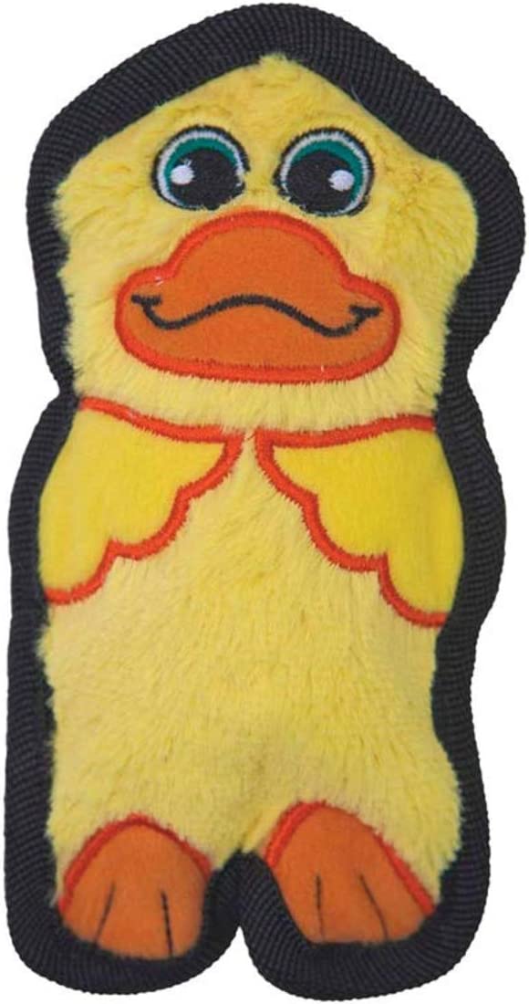 Invincibles Dog Toy Tough Durable Squeaker Tugs Choose Pig Dog or Duck Character (All 3 Characters)