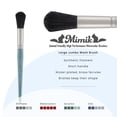 thumbnail image 2 of Mimik Professional Watercolor Brushes - Jumbo Wash Large  - Synthetic Squirrel Hair - Natural Bristle Artist Brushes for Watercolors, Gouache & Acrylics - Imitates Natural Squirrel and Sable Hair, 2 of 7