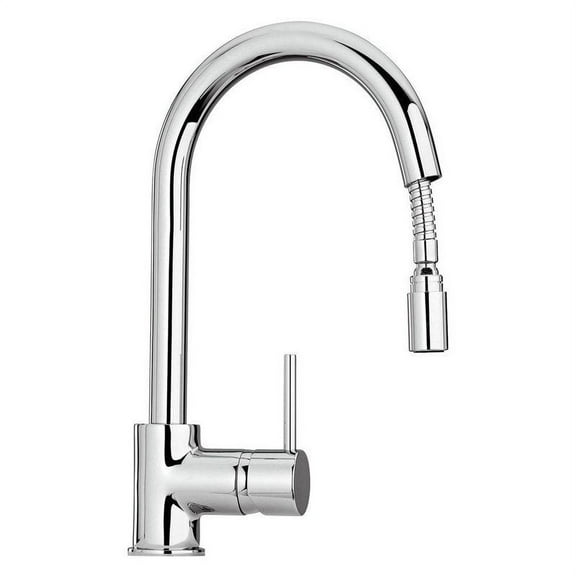 LaToscana Elba 78CR591LFTS Single Handle Pull Down Kitchen Faucet