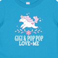 thumbnail image 4 of Inktastic Gigi and Pop Pop Unicorn Girls Baby T-Shirt, 4 of 5