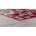 thumbnail image 3 of MDA Rug Imports Glamour Collection Red/Brown Area Rug 3'9'' X 5'9'' 4' x 6' Indoor Rectangle, 3 of 5