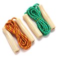 thumbnail image 1 of Skipping Rope Wooden Handle Skipping Rope 2.5M for Students Fitness Training Sport Game, 1 of 7