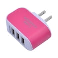 thumbnail image 2 of 3 USB Ports Home Travel Wall Plug-in AC Charger Adapter for Mobile Phone Tablet, 2 of 8