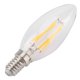 thumbnail image 5 of E14 4W Lámpara LED Bombilla Forma de vela Iluminación blanca cálida CA 220V (4W), 5 of 8