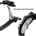 thumbnail image 6 of VeveXiao Luxury Rugged Band for Apple Watch Ultra 2 Band 49mm 45mm 44mm 42mm, Silicone Rubber Strap with Metal Connector & Folding Clasp for iWatch Ultra Series 9 8 7 6 5 4 3 2 1 SE Men, 6 of 6