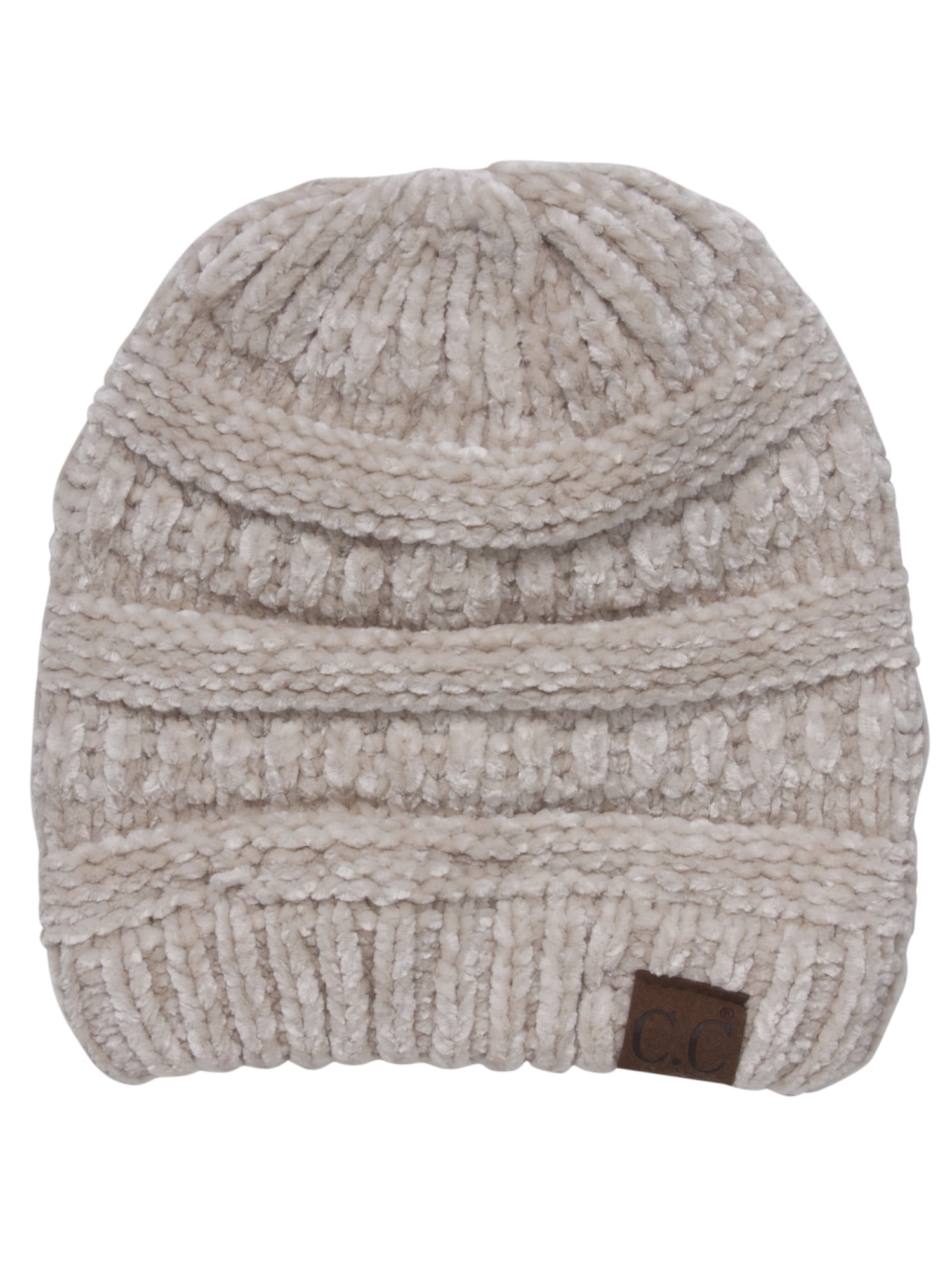 CC Ribbed Chenille Winter Beanie 