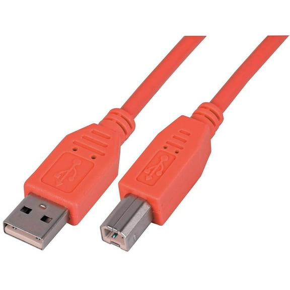PRO SIGNAL - Lead, USB2.0 A Male to B Male, Red 2m