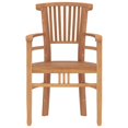 thumbnail image 3 of vidaXL 5 Piece Garden Dining Set Solid Wood Teak, 3 of 5