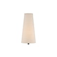 thumbnail image 2 of 360 Lighting Modern Table Lamps 26" High Set of 2 Dark Espresso Bronze Metal Off White Linen Cone Shade for Bedroom Living Room House Home Nightstand, 2 of 6