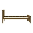 thumbnail image 5 of Plank+Beam Classic Solid Wood Full Size Bed Frame with Headboard for Adults, 5 of 7