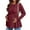 Wine Red, variant on Ekouaer Womens Maternity Tops Long Sleeve Pregnancy Tunic Blouses Crew Neck Ribbed Shirts Pregnant Clothes