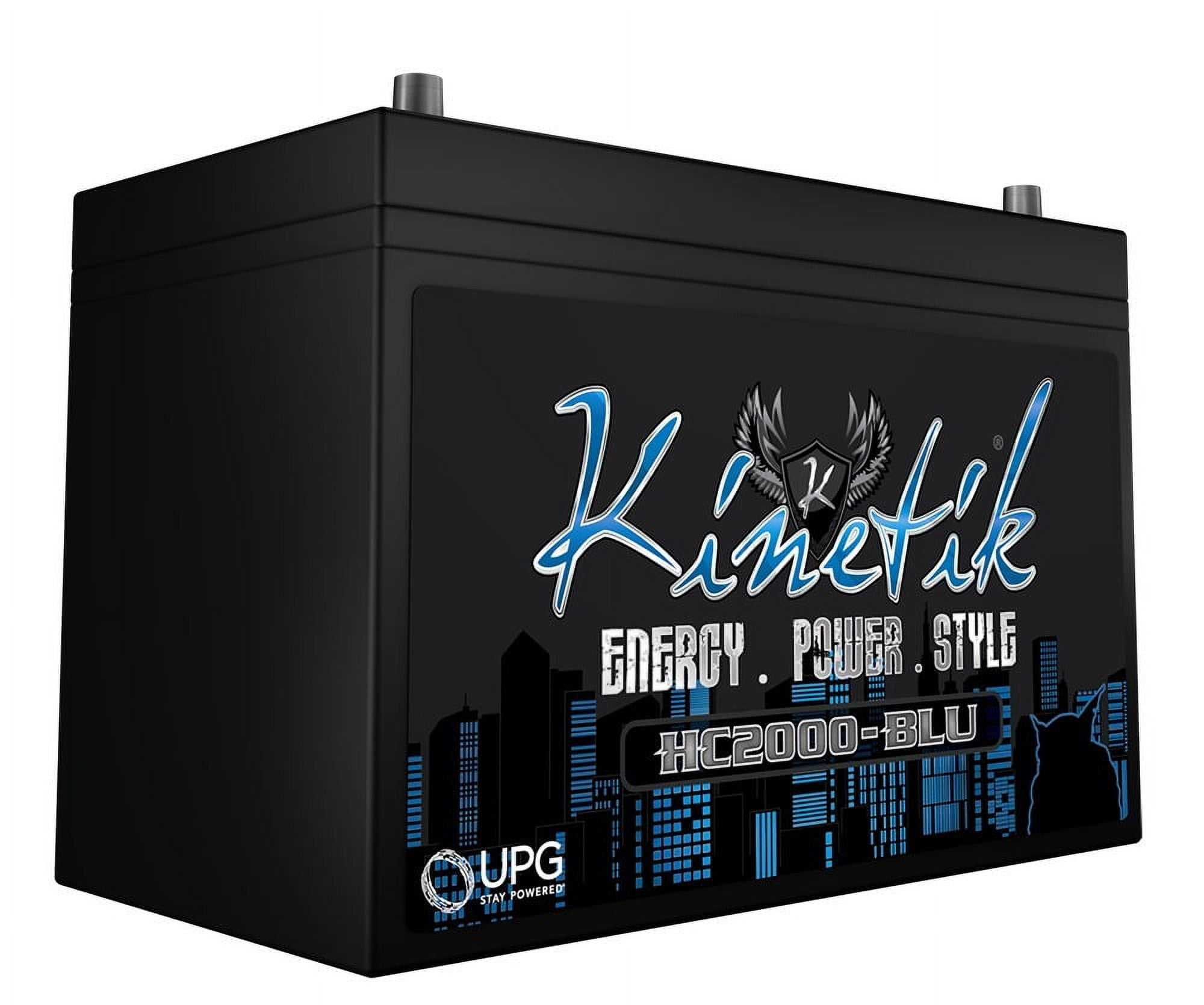 Kinetik KHC2000 2000-Watt 12-Vault Power Cell Replacement Battery for 40927HC2000, 2,000 Watts, 90 Amp-Hour Capacity