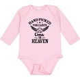 thumbnail image 3 of Inktastic Handpicked for Earth By My Oma in Heaven with Angel Wings Boys or Girls Long Sleeve Baby Bodysuit, 3 of 5