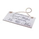 thumbnail image 2 of Wooden Bride and Groom Sign - Large Wedding Gift Decoration, Natural Stained Wood, Hanging Couples Engagement Bridal Shower Gifts Macarena boda signo de madera, 2 of 3