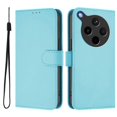 thumbnail image 1 of For Oppo Find X8s+ 5G Case Solid Color Wallet Leather Phone Cover with Strap - Green, 1 of 5