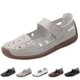 thumbnail image 5 of Xfvqtps Womens Casual Flat Shoes Airflow Moccasins with Soft Sole Lightweight Breathable Slip on for Daily Wear Outdoor Shopping Comfortable Womens Shoes Black, 5 of 5