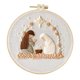 thumbnail image 2 of Kits Bordado Punto Cruz Con Gantero Nativity Hilo Tela Aro, 2 of 9