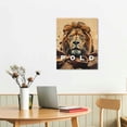 thumbnail image 3 of Nawypu Motivational Poster Inspirational Wall Art 3 Pieces Canvas Painting Lion Artwork for Living Room Office Modern Home Decor Prints Pictures Wall Decor Framed Ready to Hang, 3 of 5